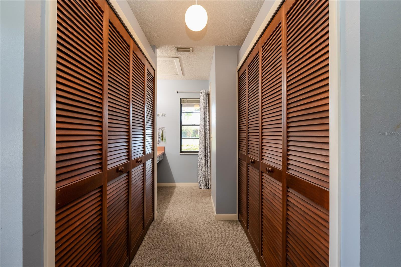 Primary Bedroom - Dual Closets