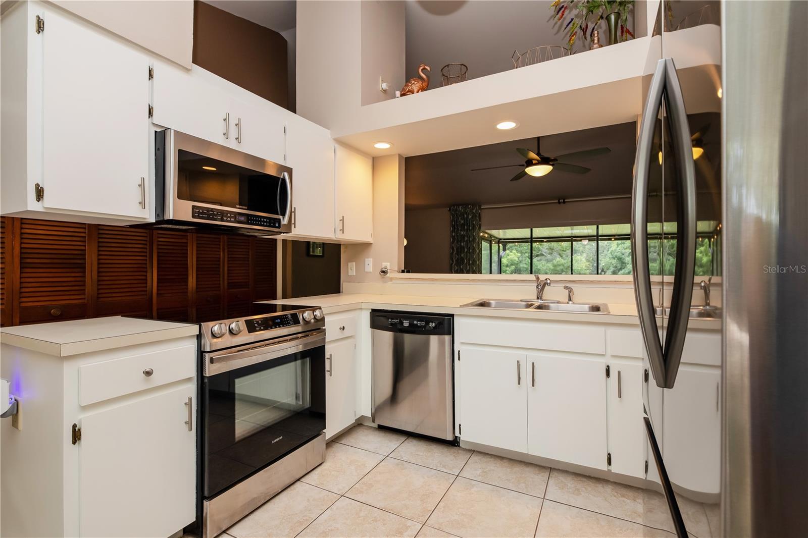 Kitchen with Stainless Steel Appliances