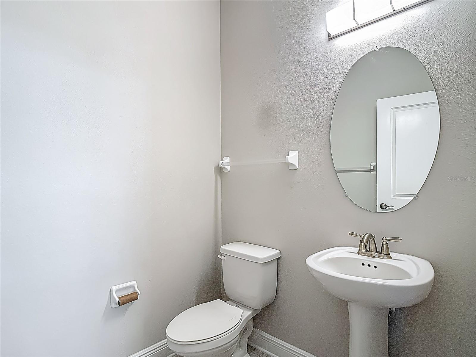 1/2 Bath for Guests - Main level