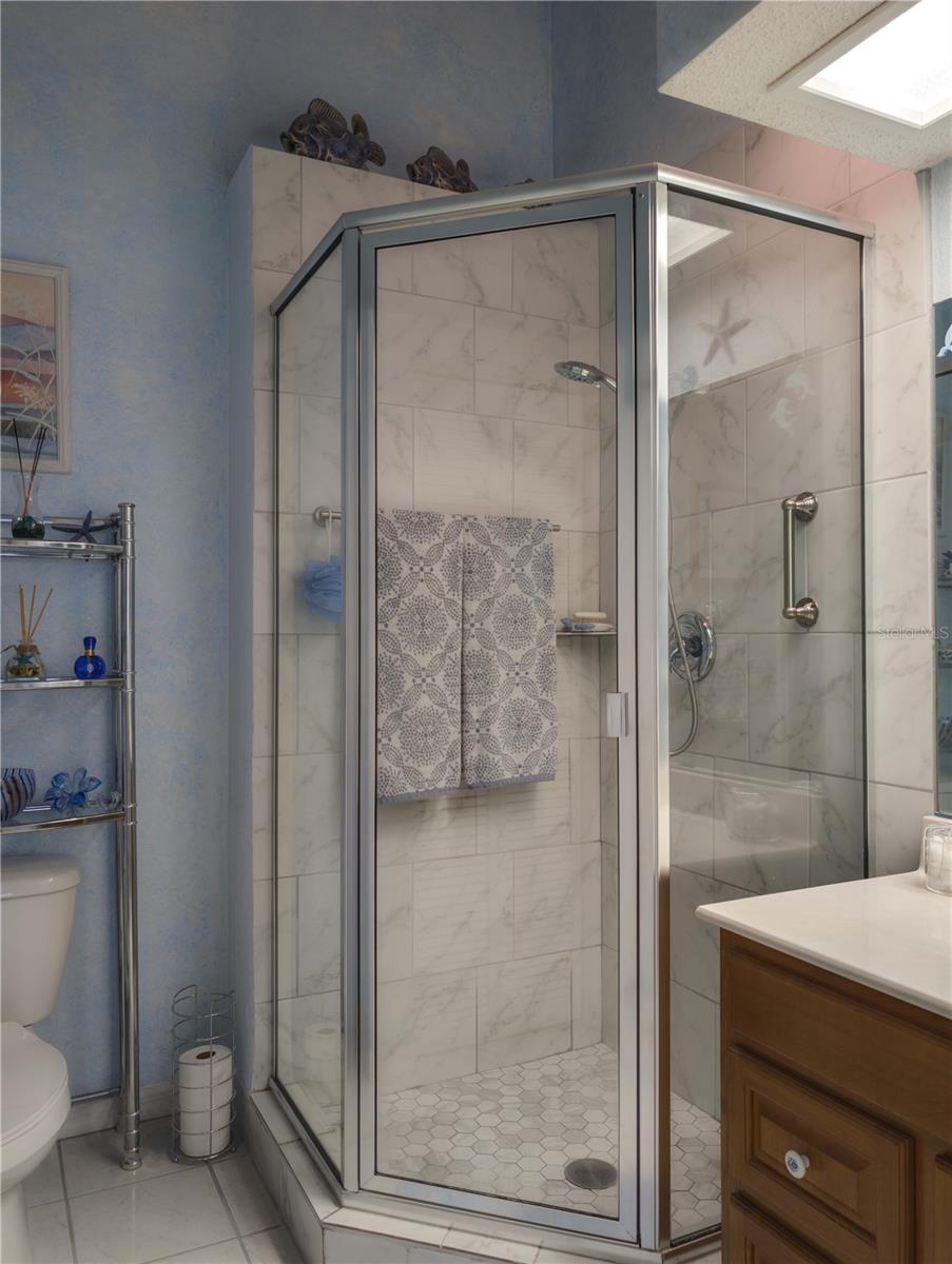 Updated Walk-in shower