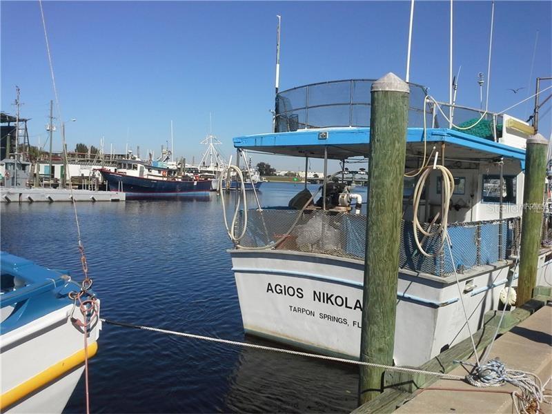 Greek sponge docks