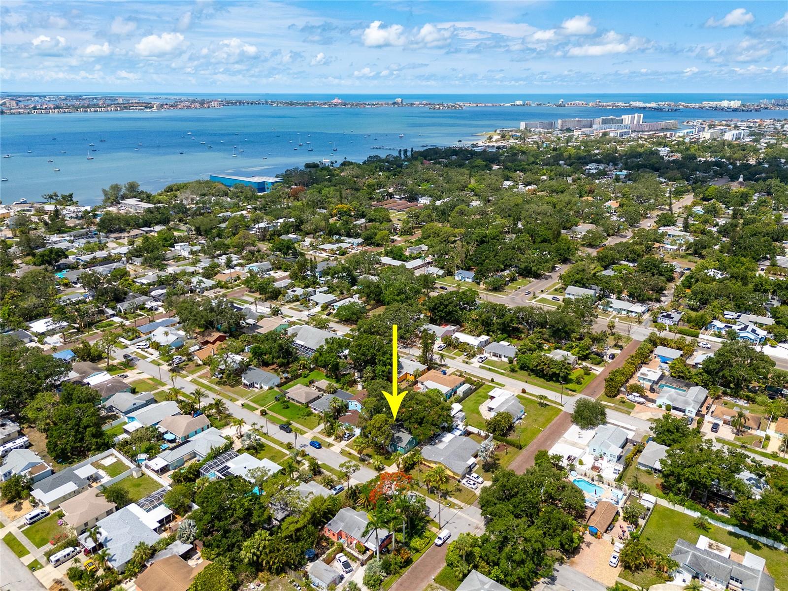 Downtown Gulfport in the background.