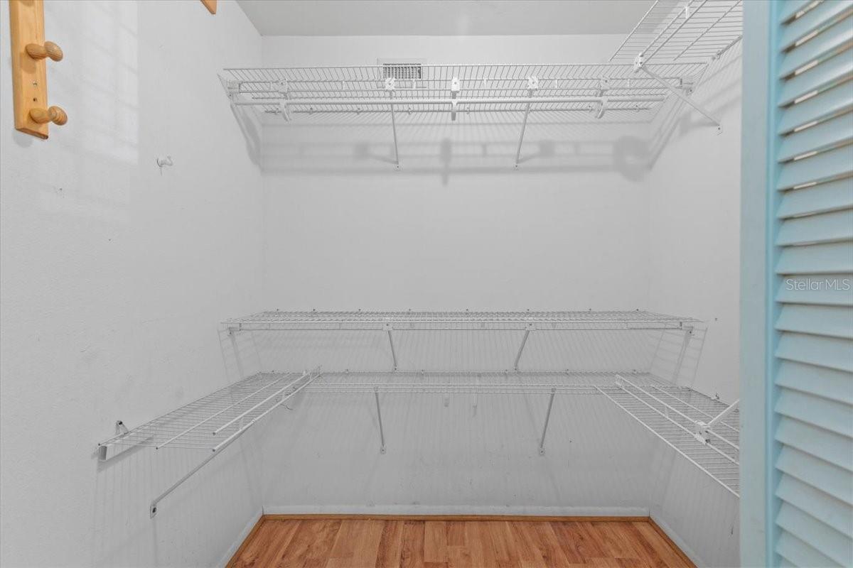 Second Bedroom walk in closet