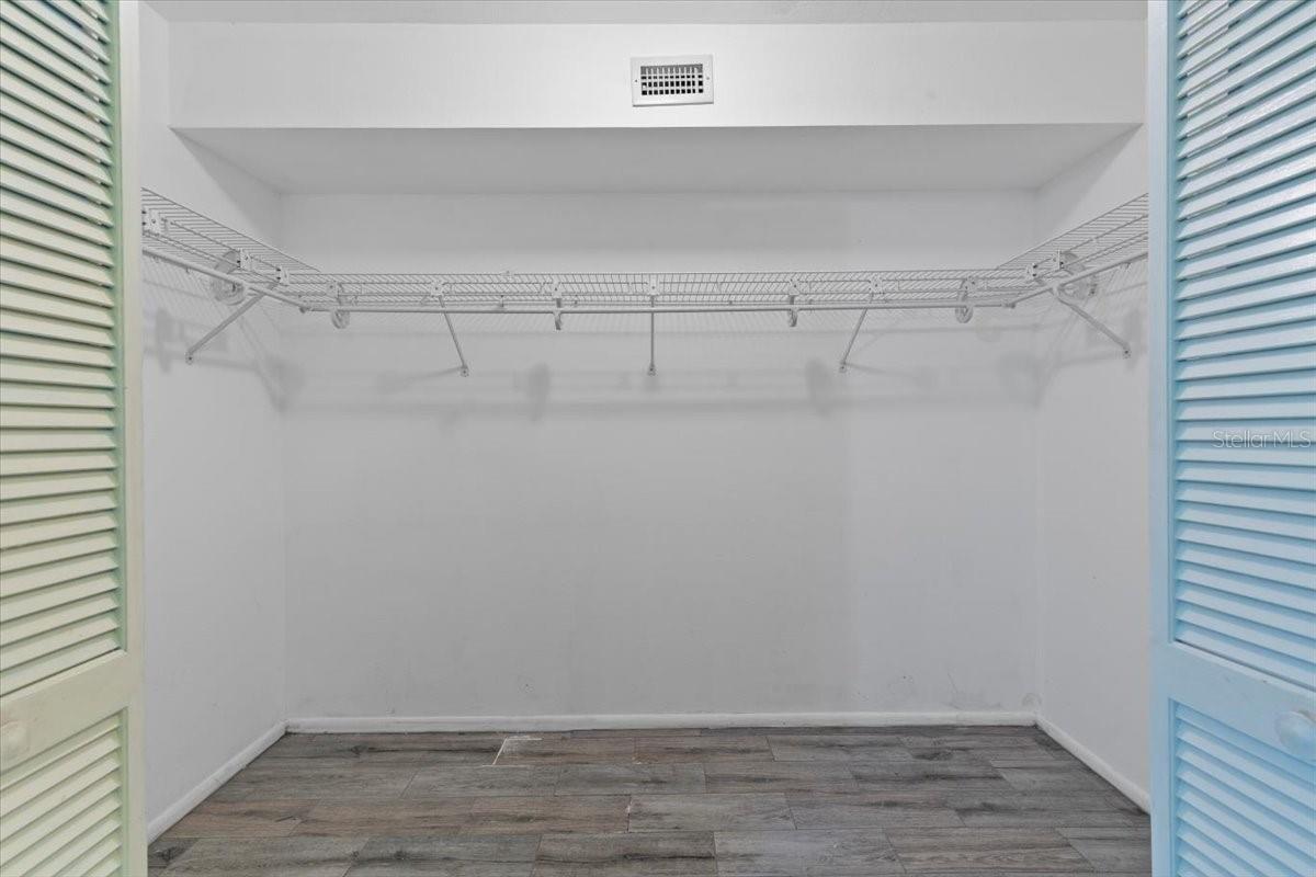 Primary Walk In Closet