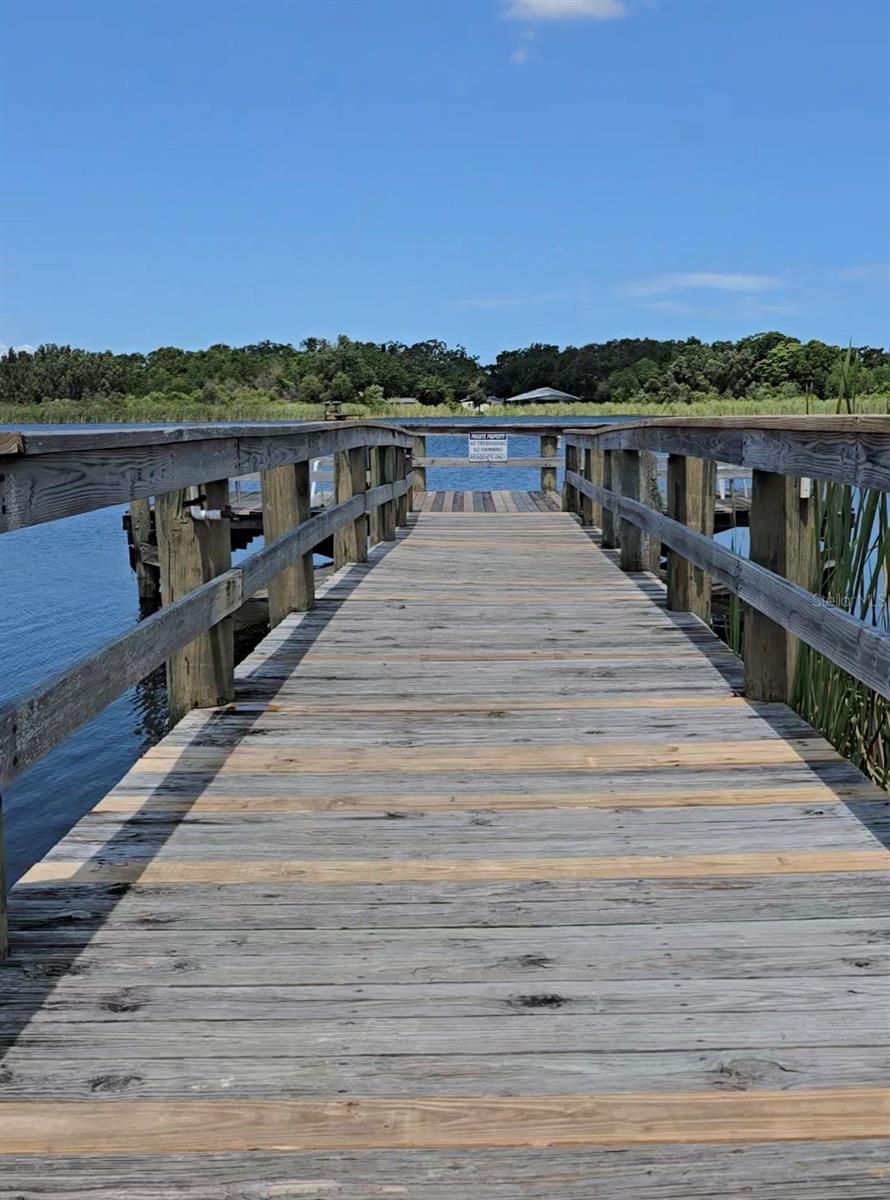 Community pier/dock
