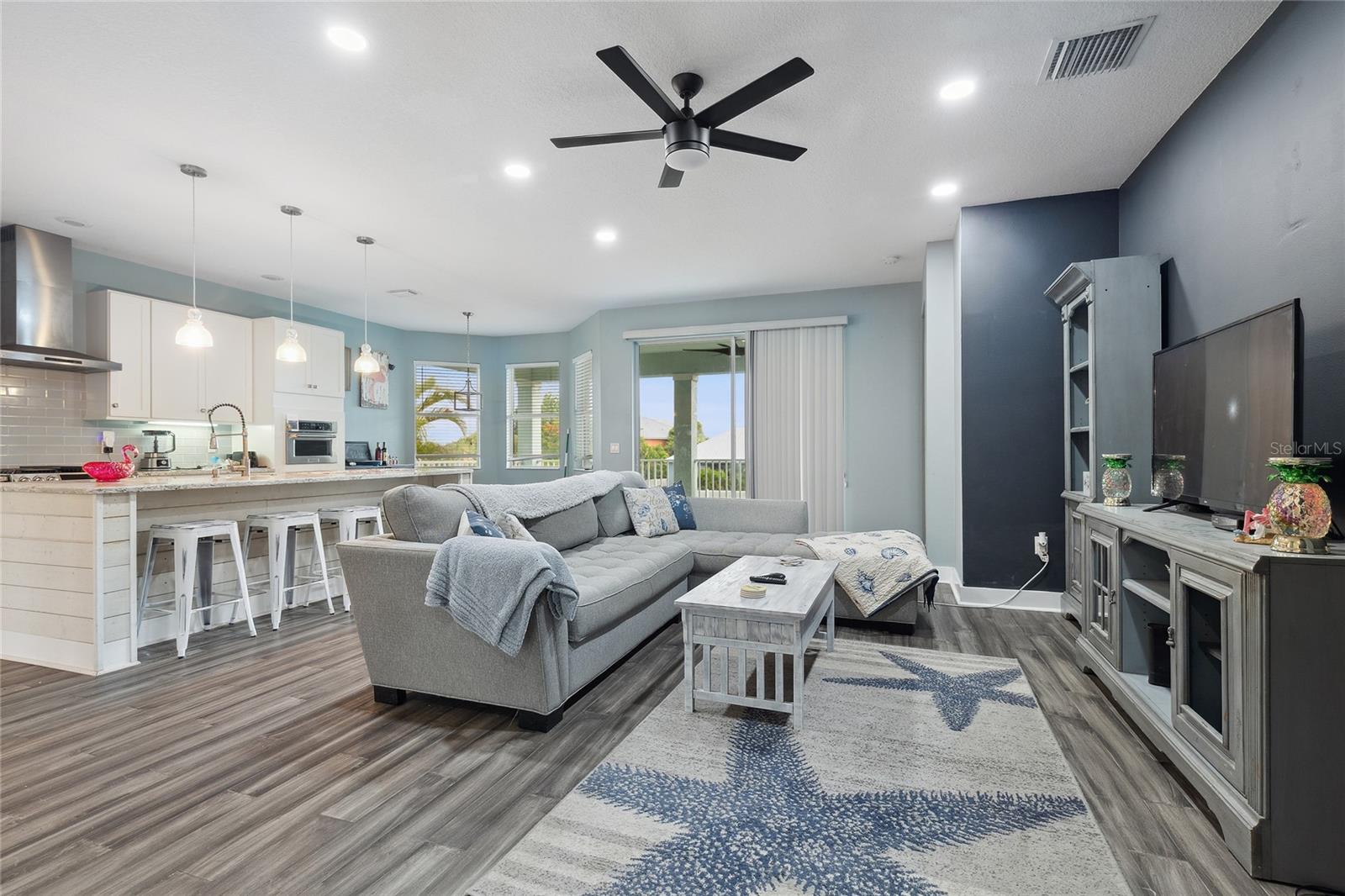 Open Concept Living Room