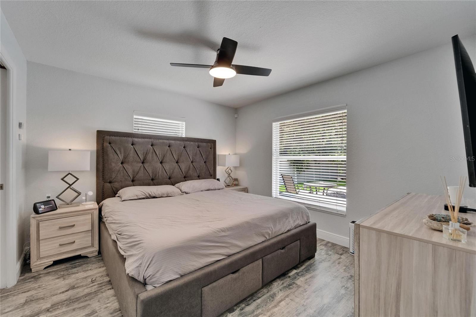 Primary Suite with room for King bed