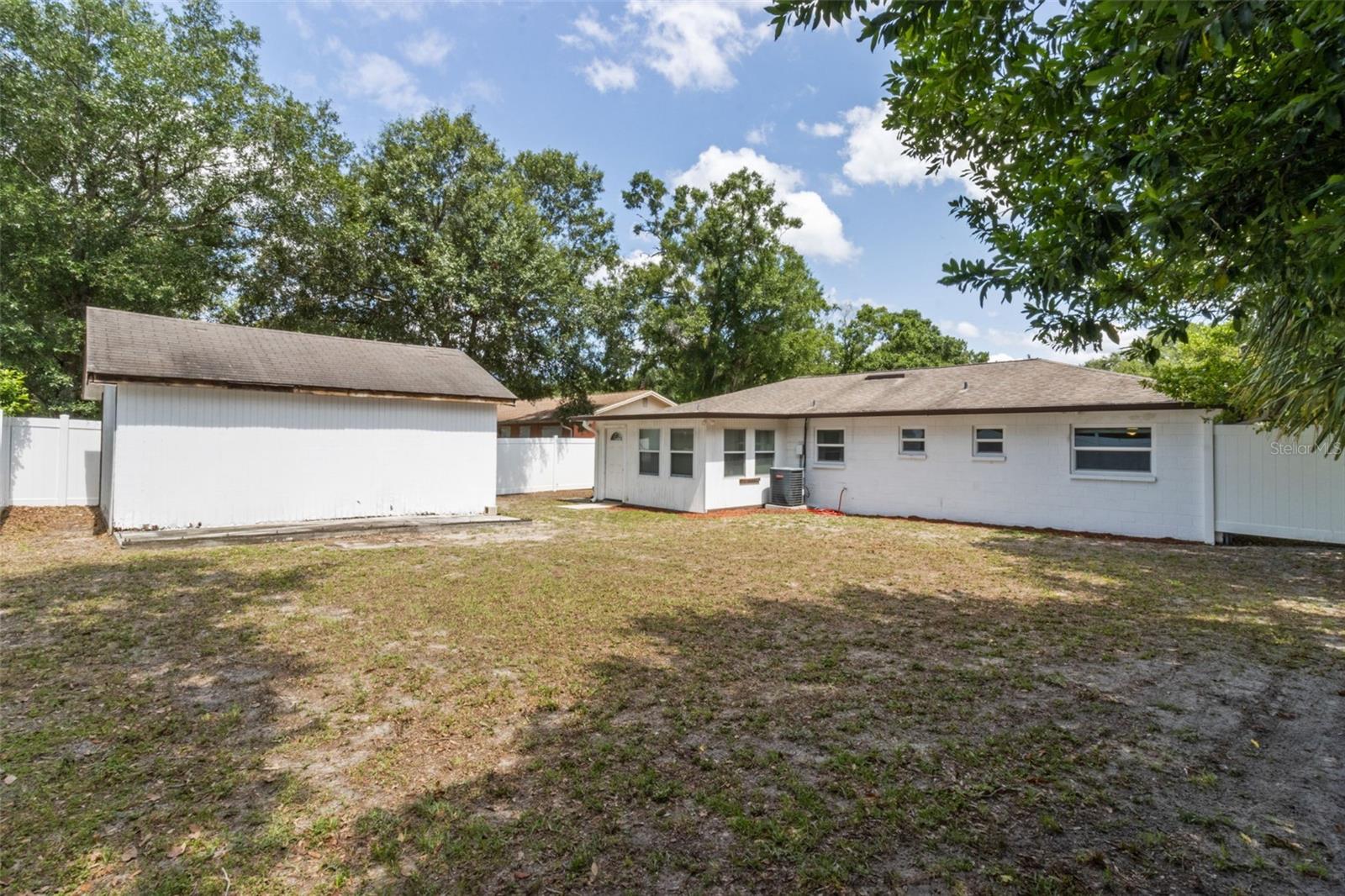 Large Backyard