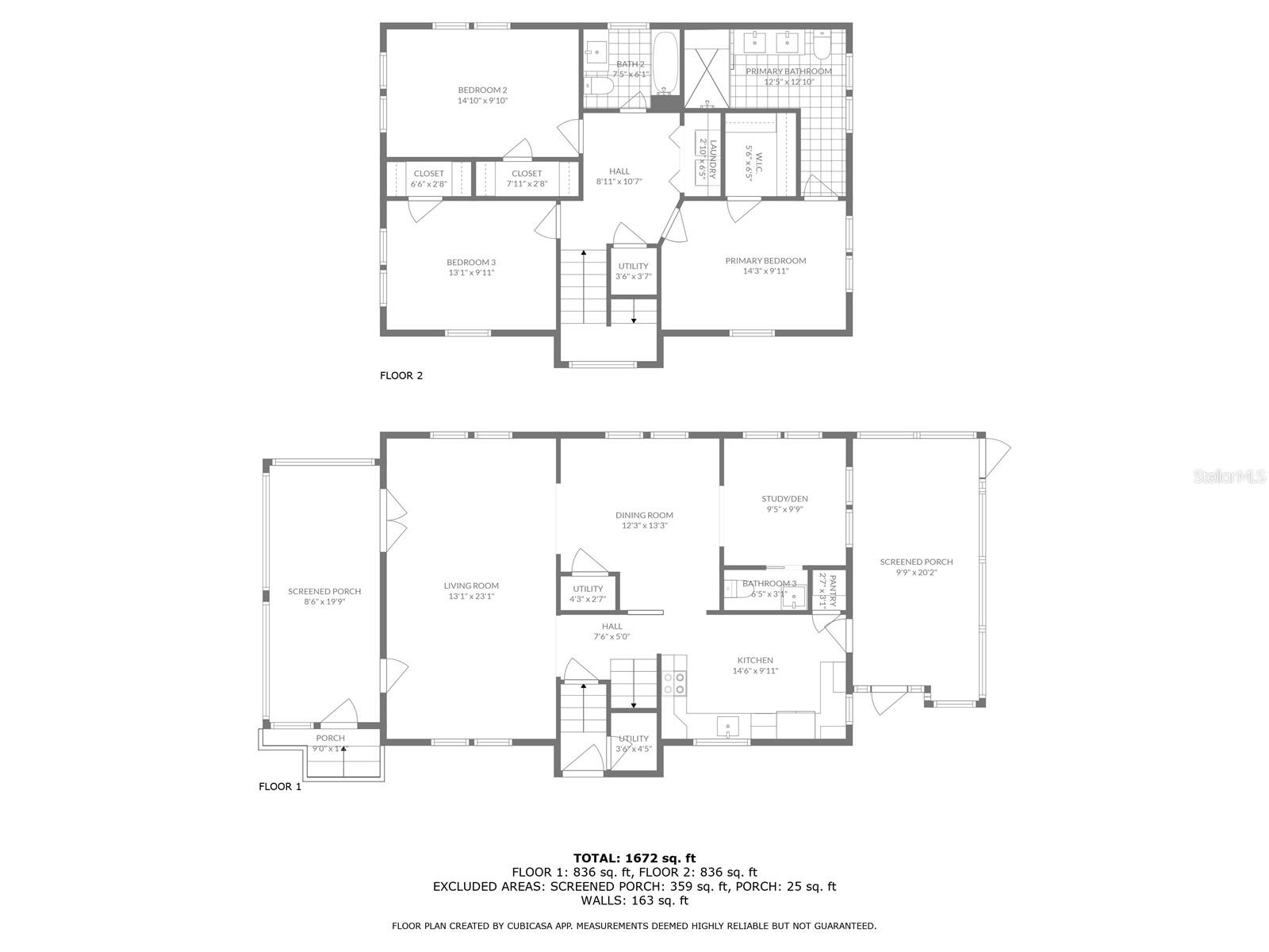 Measurements are deemed reliable but not guaranteed.  Buyer and Buyer's agent to verify room sizes.