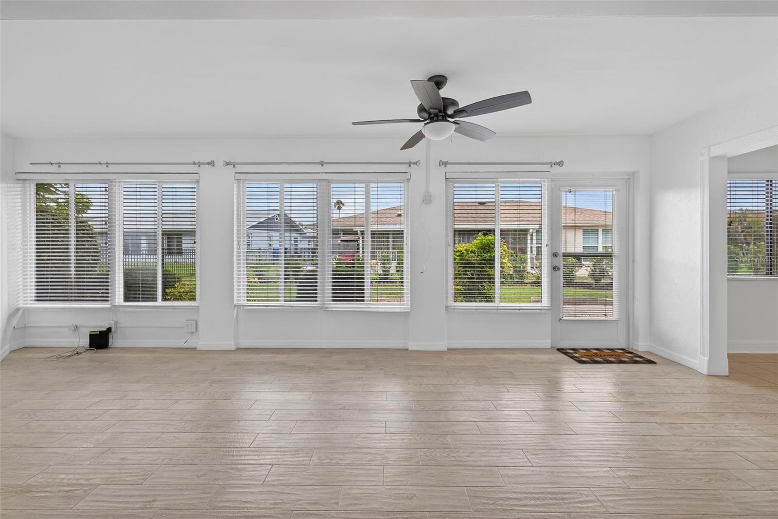 Windows to Sun Room
