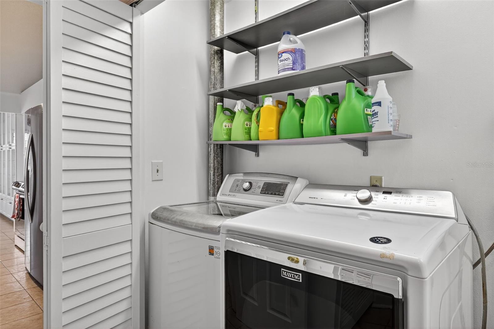 Laundry closet