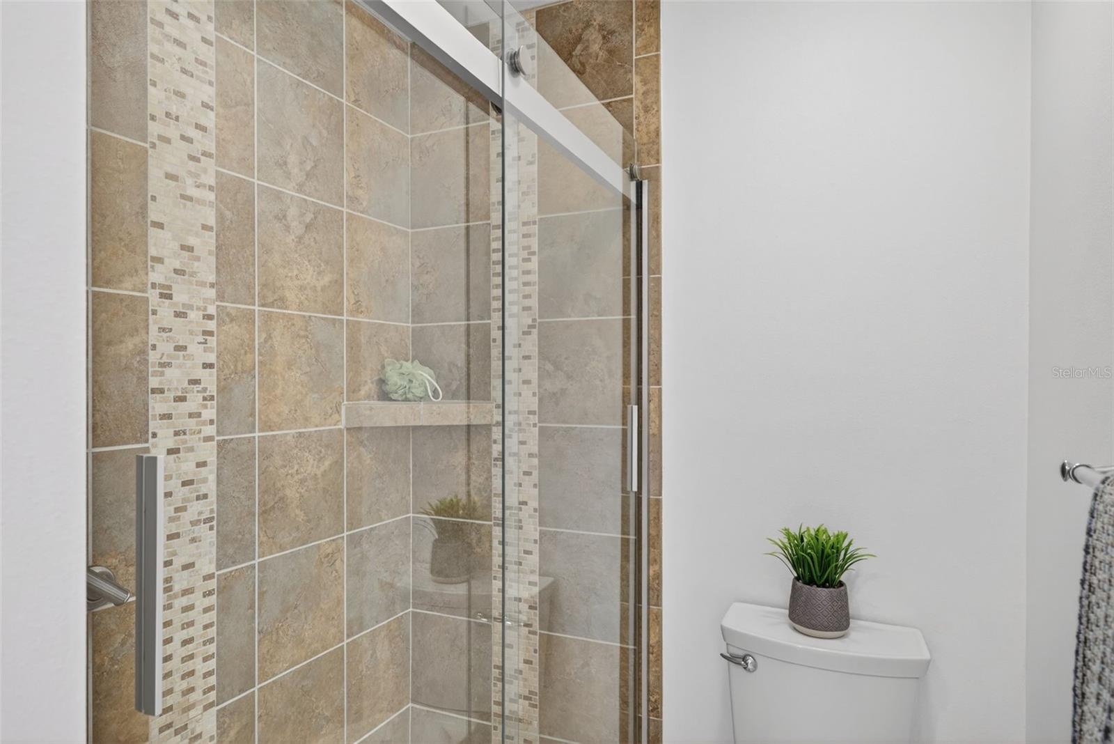 Walk in shower