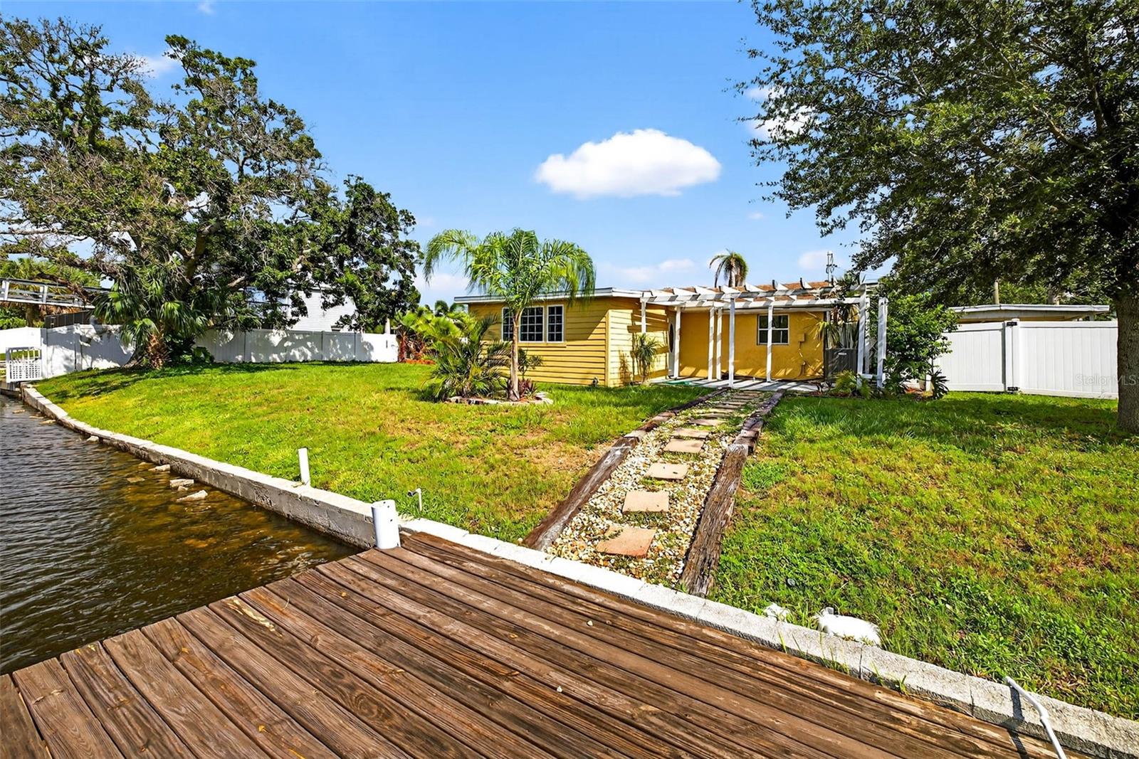Back yard to main house