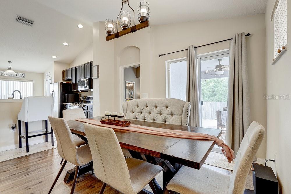 Dining area