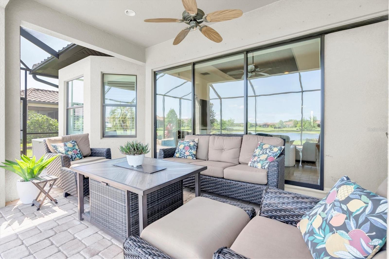 RELAX IN THE SHADY COVERED LANAI