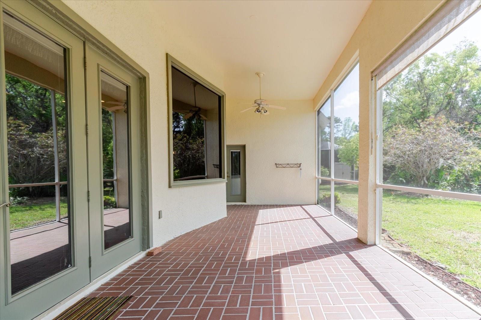 Oversized Back Patio