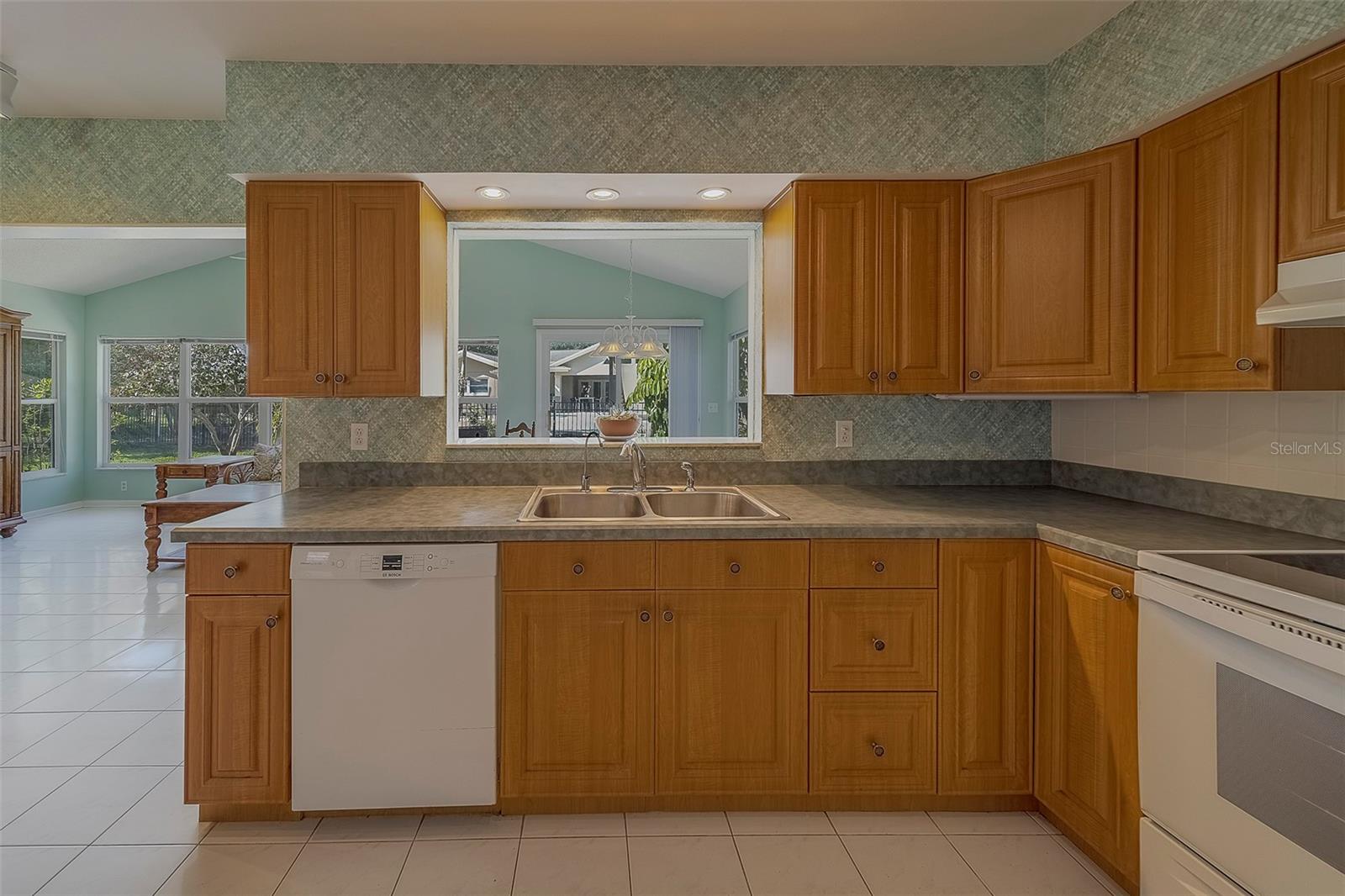 Open to large Family Room