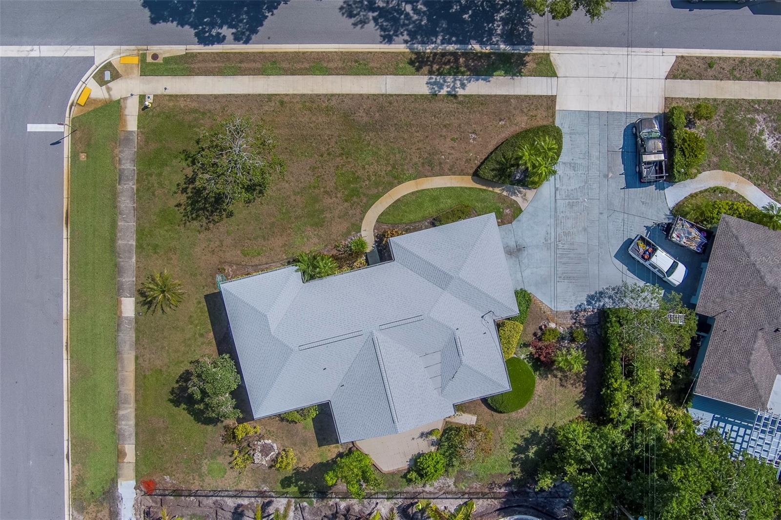 Overhead view of Home with a 2024 ROOF!!!