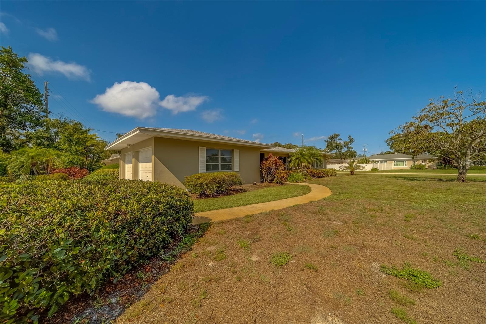 Large Front Yard