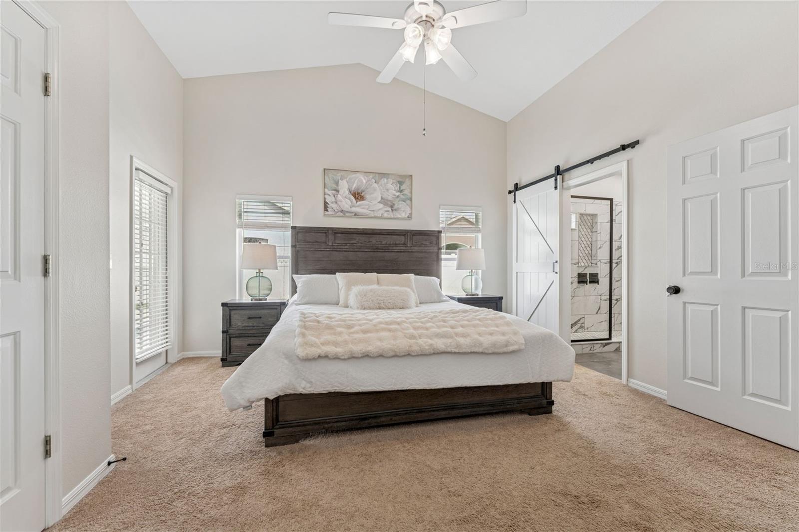 Primary Suite with pool access!