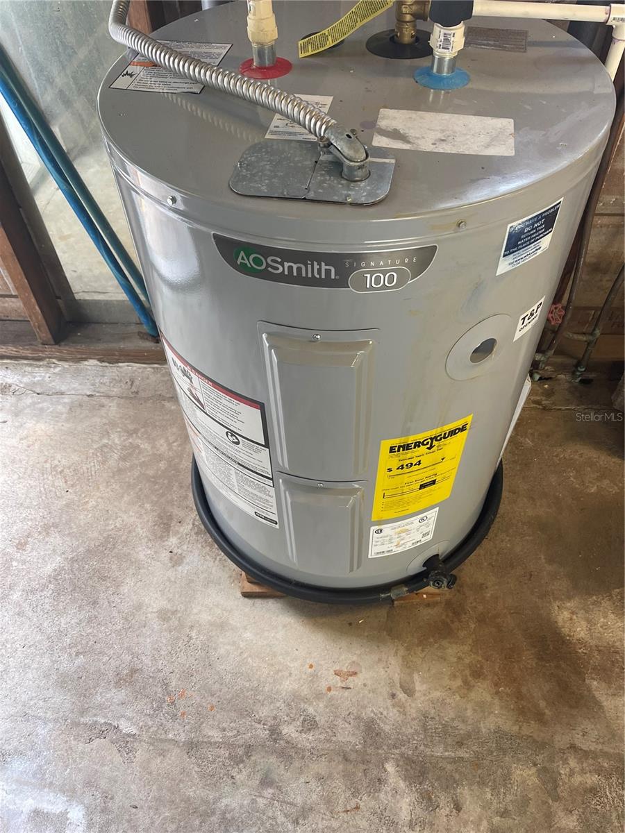 New Hot Water Tank 3/2025