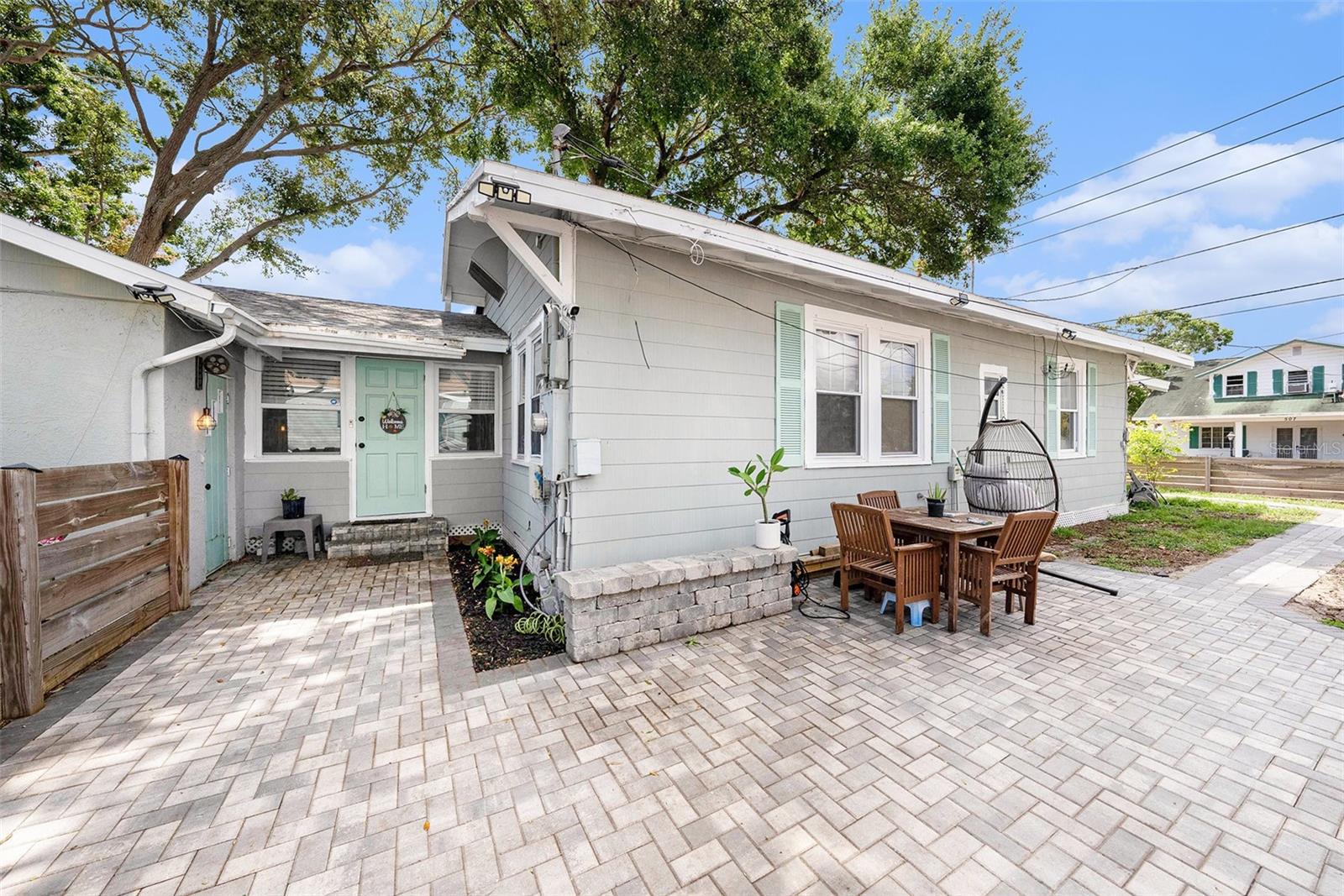 Side Entrance/Paver Patio