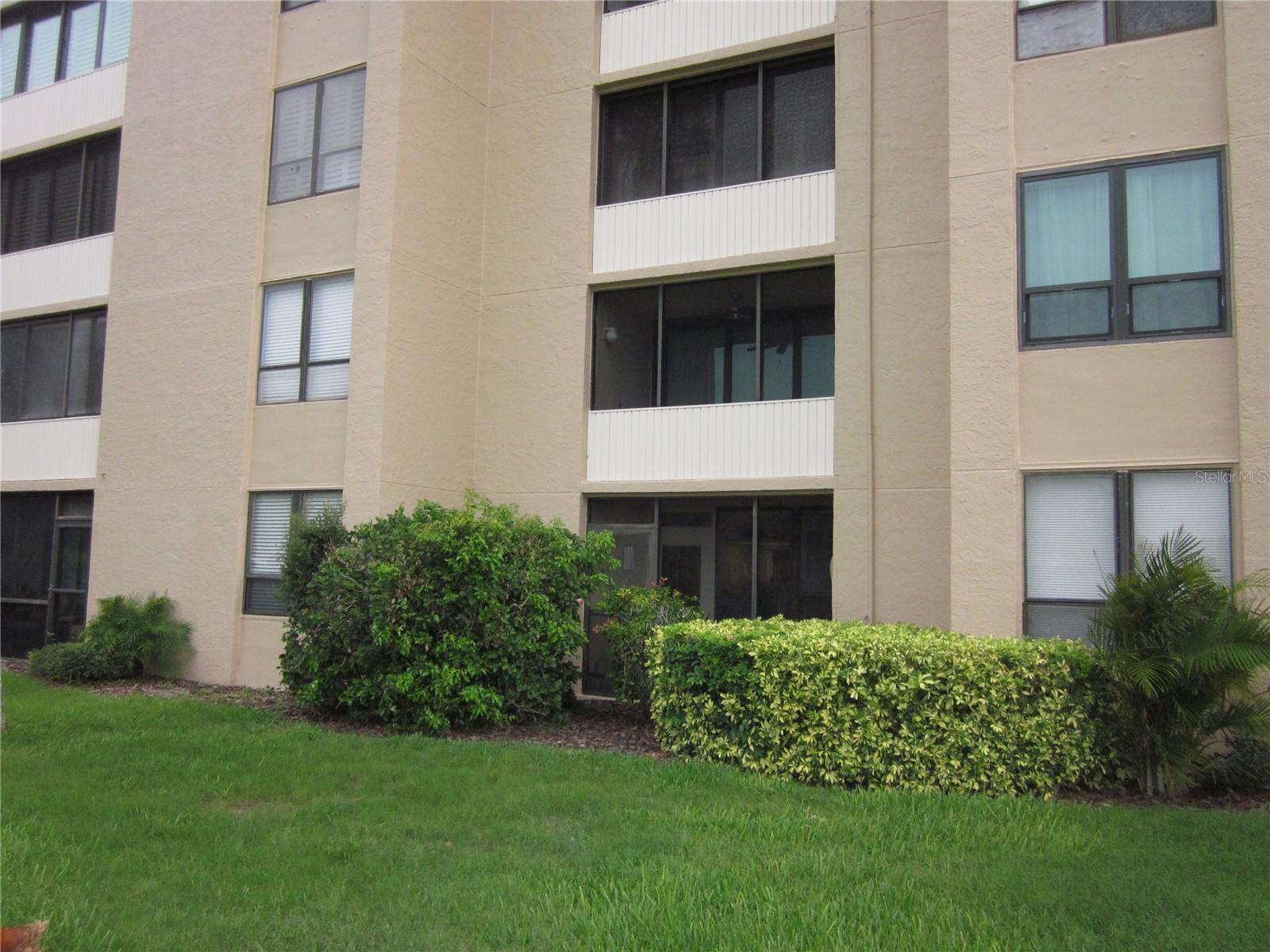 Back of building/unit #104