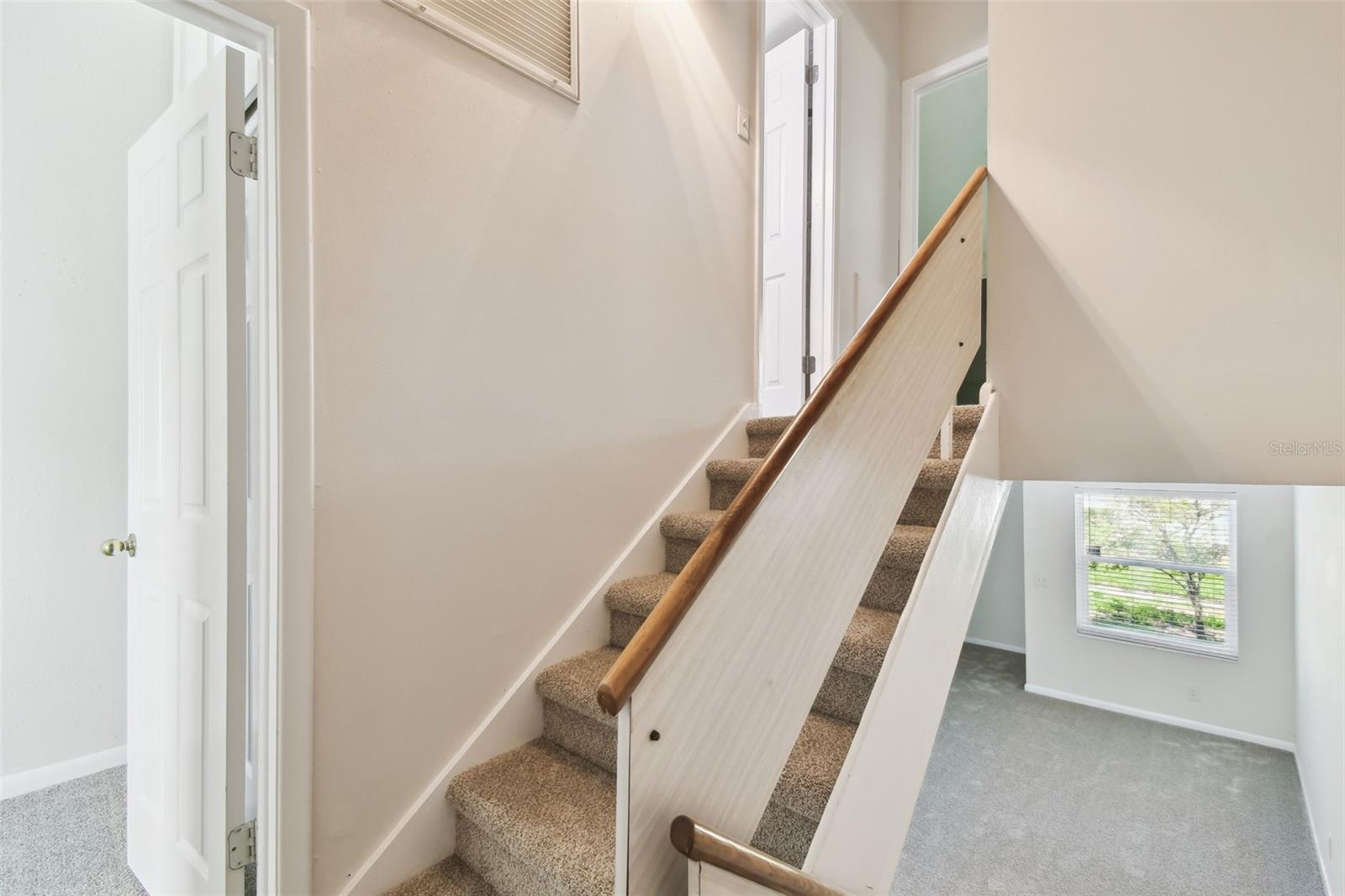 Stairs to Bedrooms and Full Bathroom