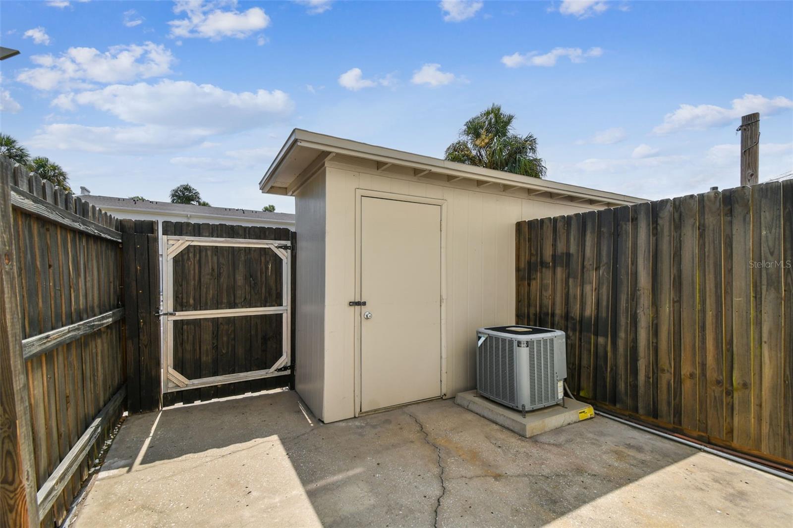 Rear Patio
