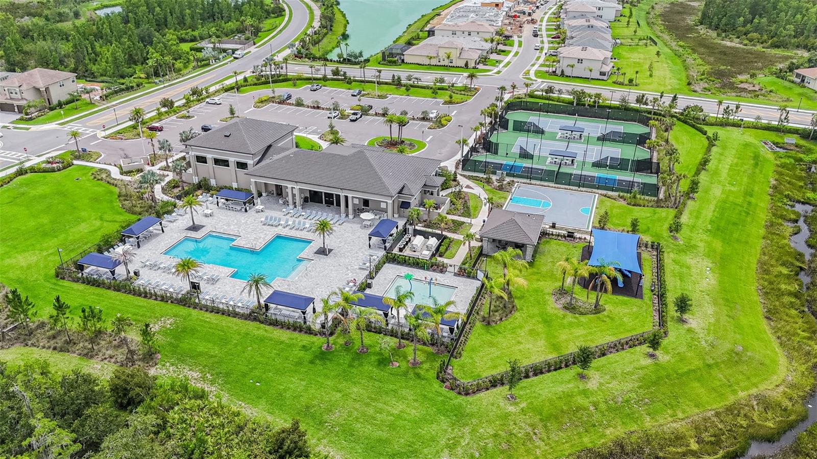 Community pool and amenities