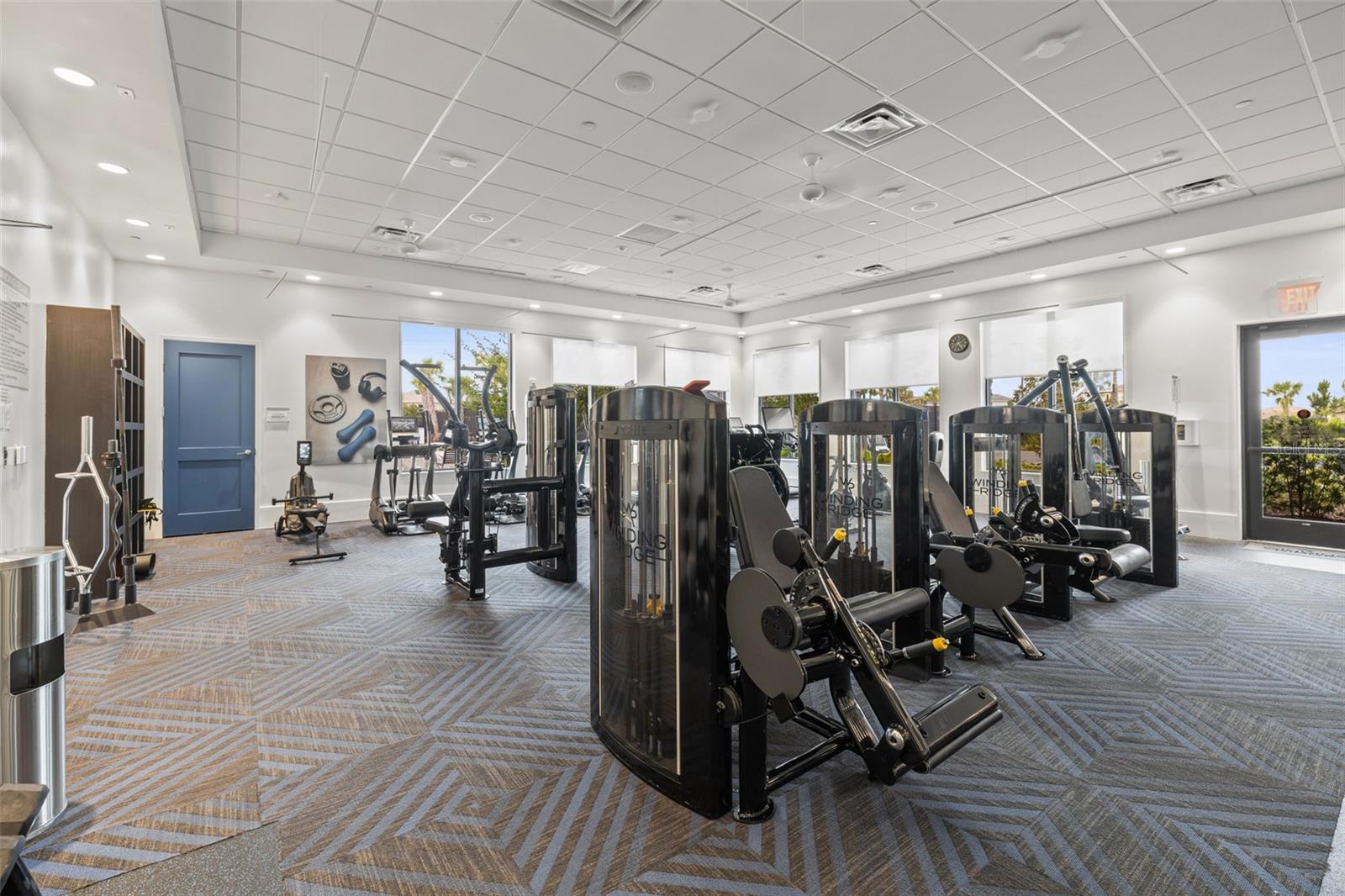 Clubhouse gym