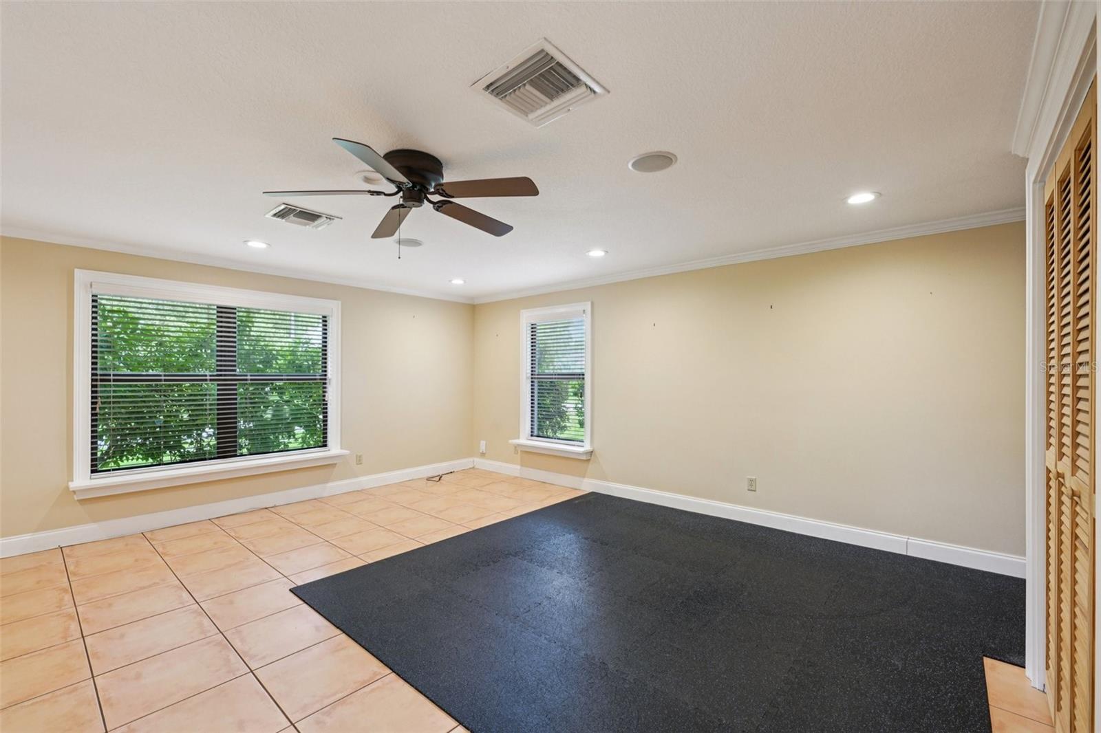 Ideally located just off the front entry, the spacious 20’x19’ bonus room offers incredible flexibility—perfectly suited to fit your lifestyle needs as a home office, fitness room, or playroom