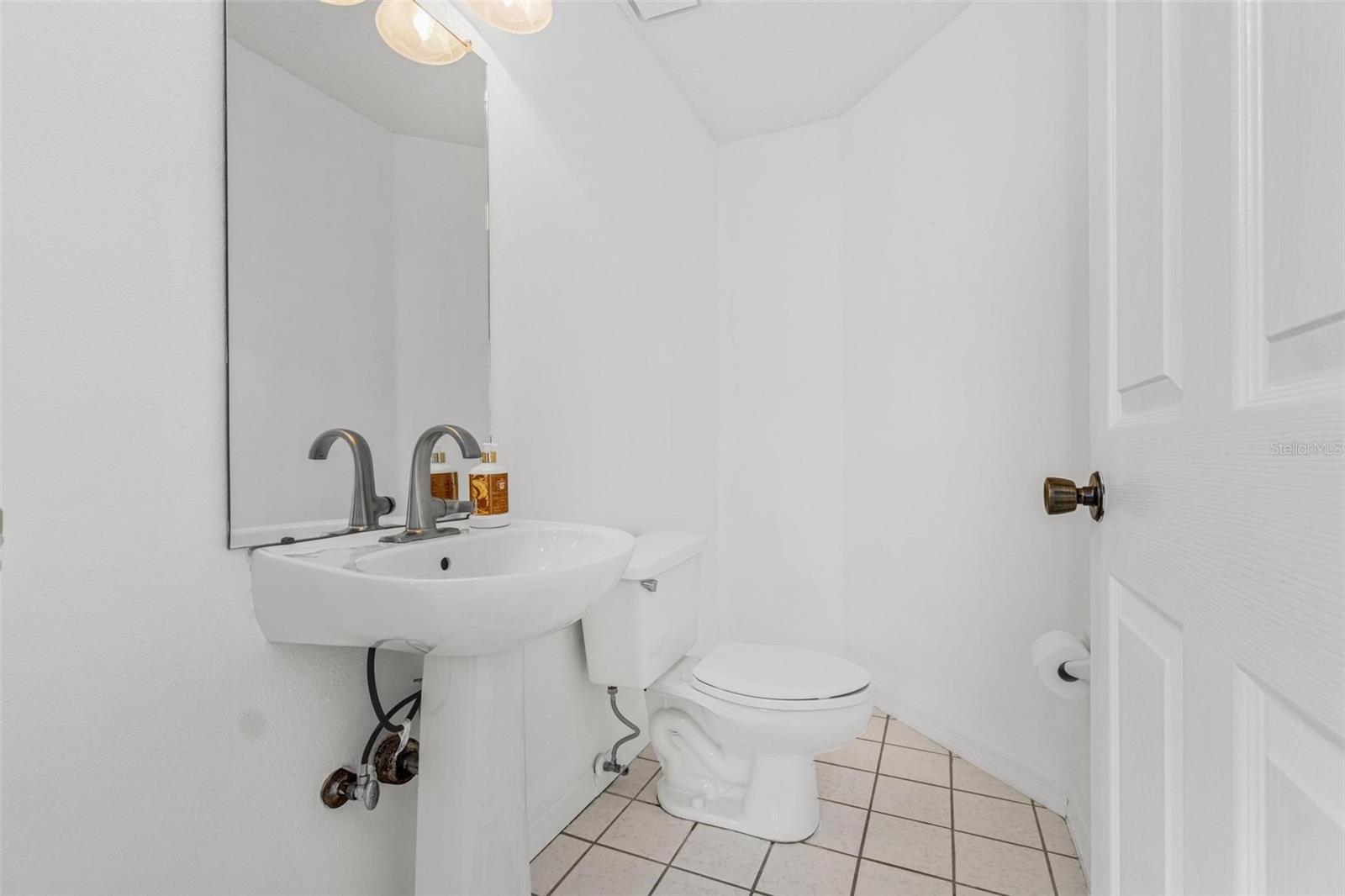 1st floor half bath