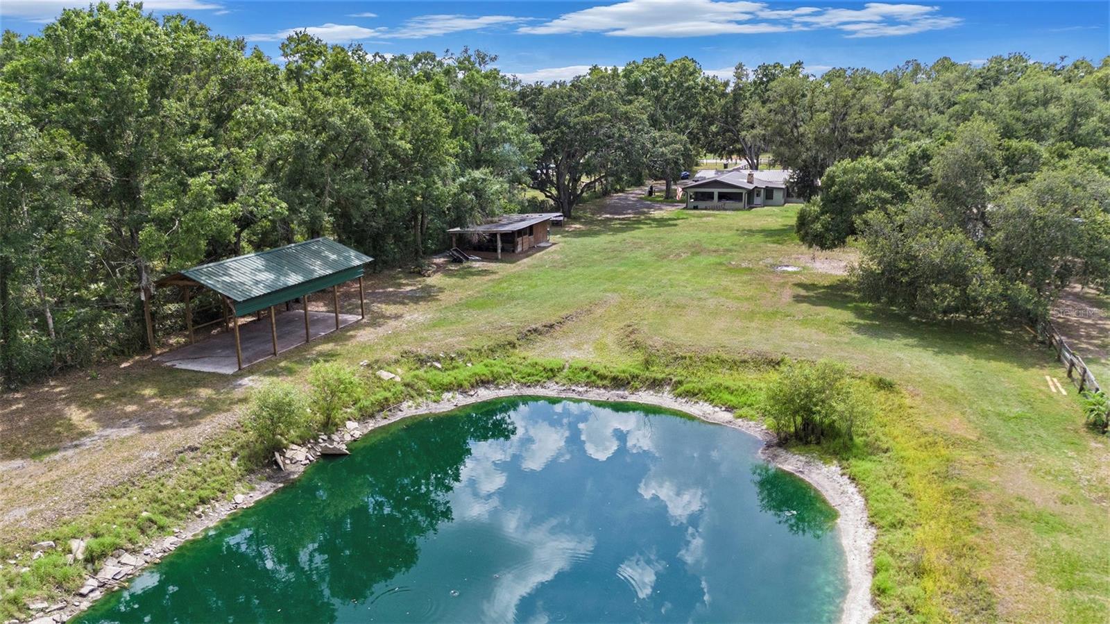 Aerial Pond/RV/House