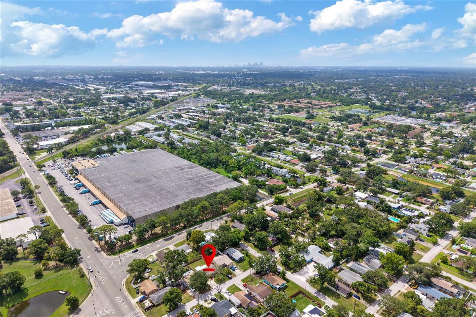Downtown St Pete in background