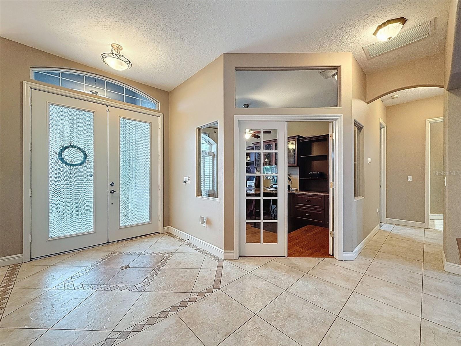 French doors to Private Office