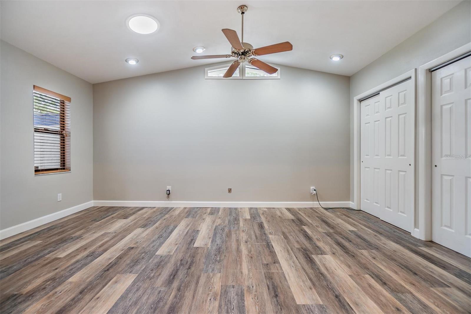 Bonus room with closets can add french doors to make a bedroom