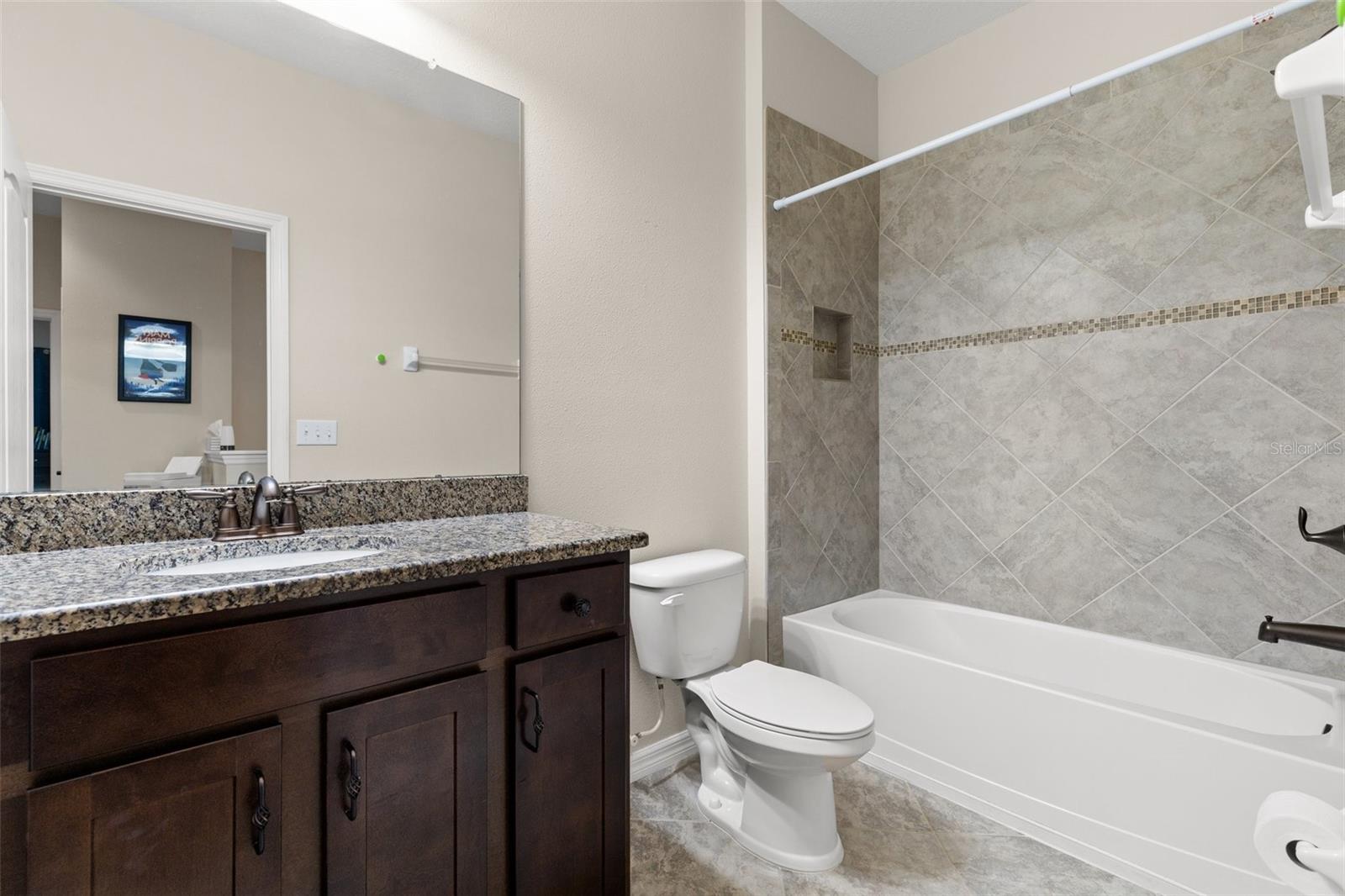Upstairs hall bathroom