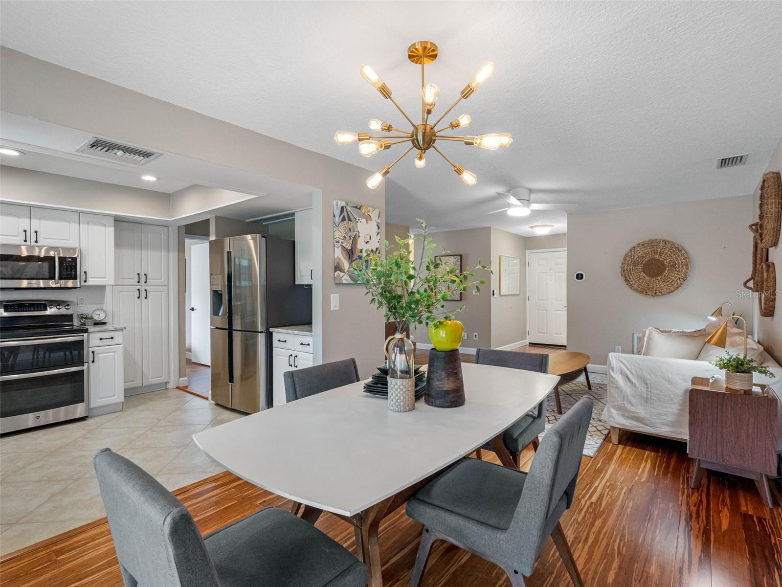 Kitchen and Dining Area