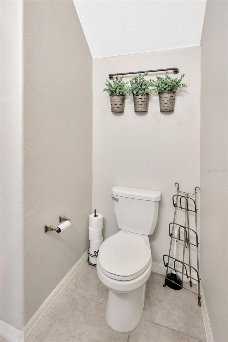 half bath downstairs