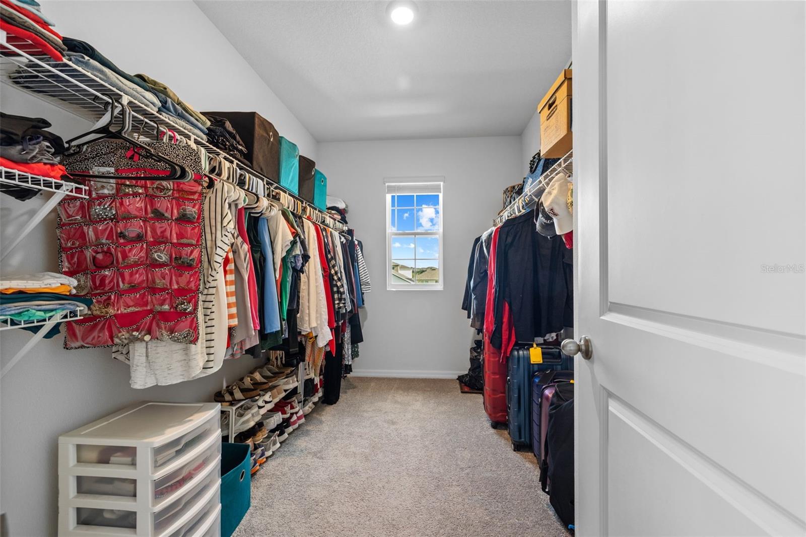 Primary Walk In Closet