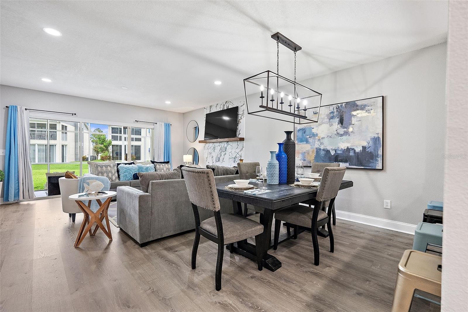 Dining Room to Living Room