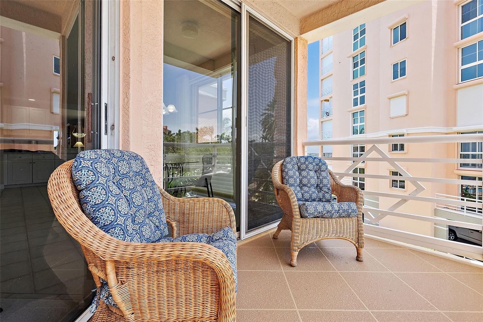 Front balcony