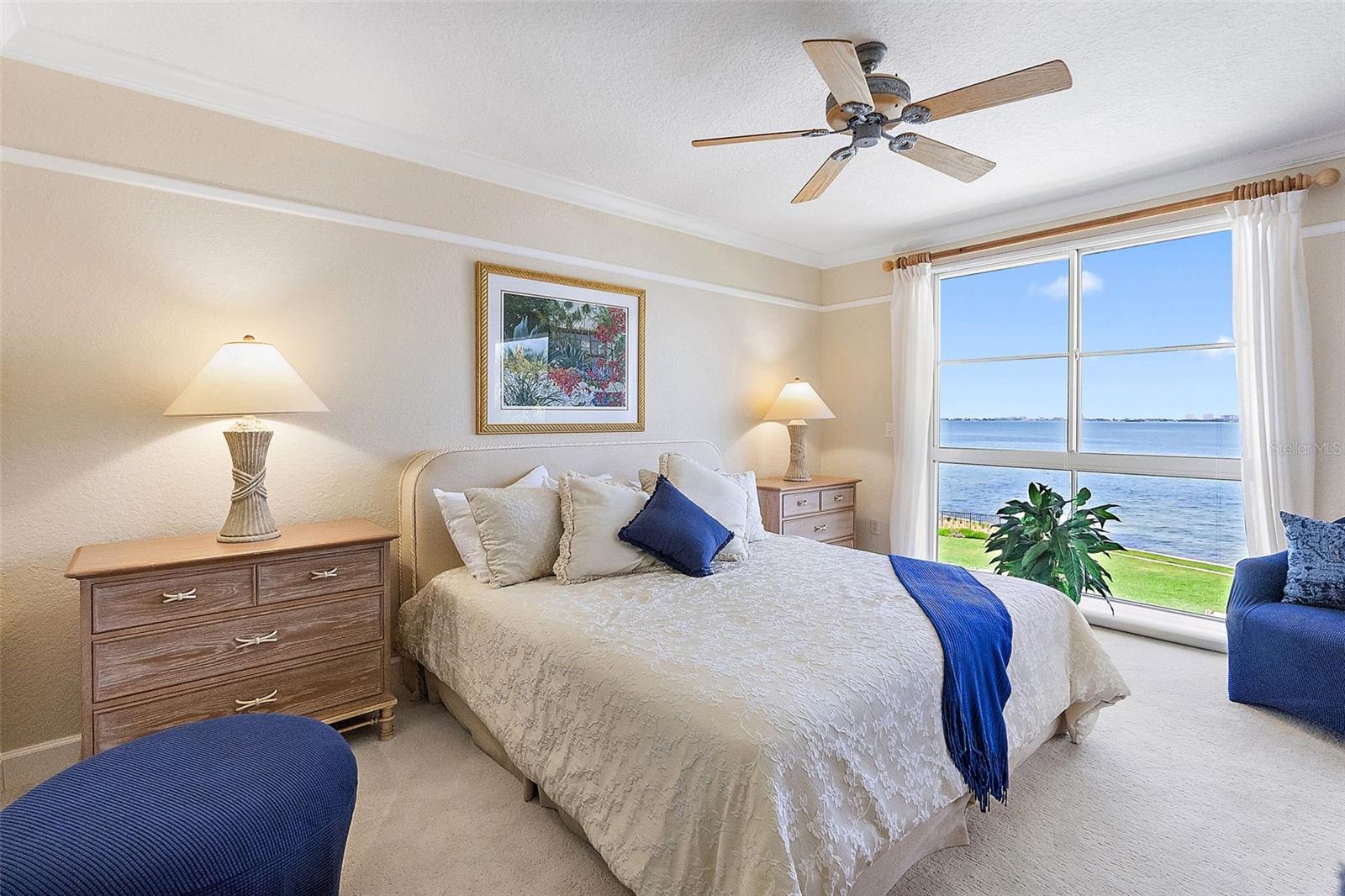 Primary B/R with awesome water views