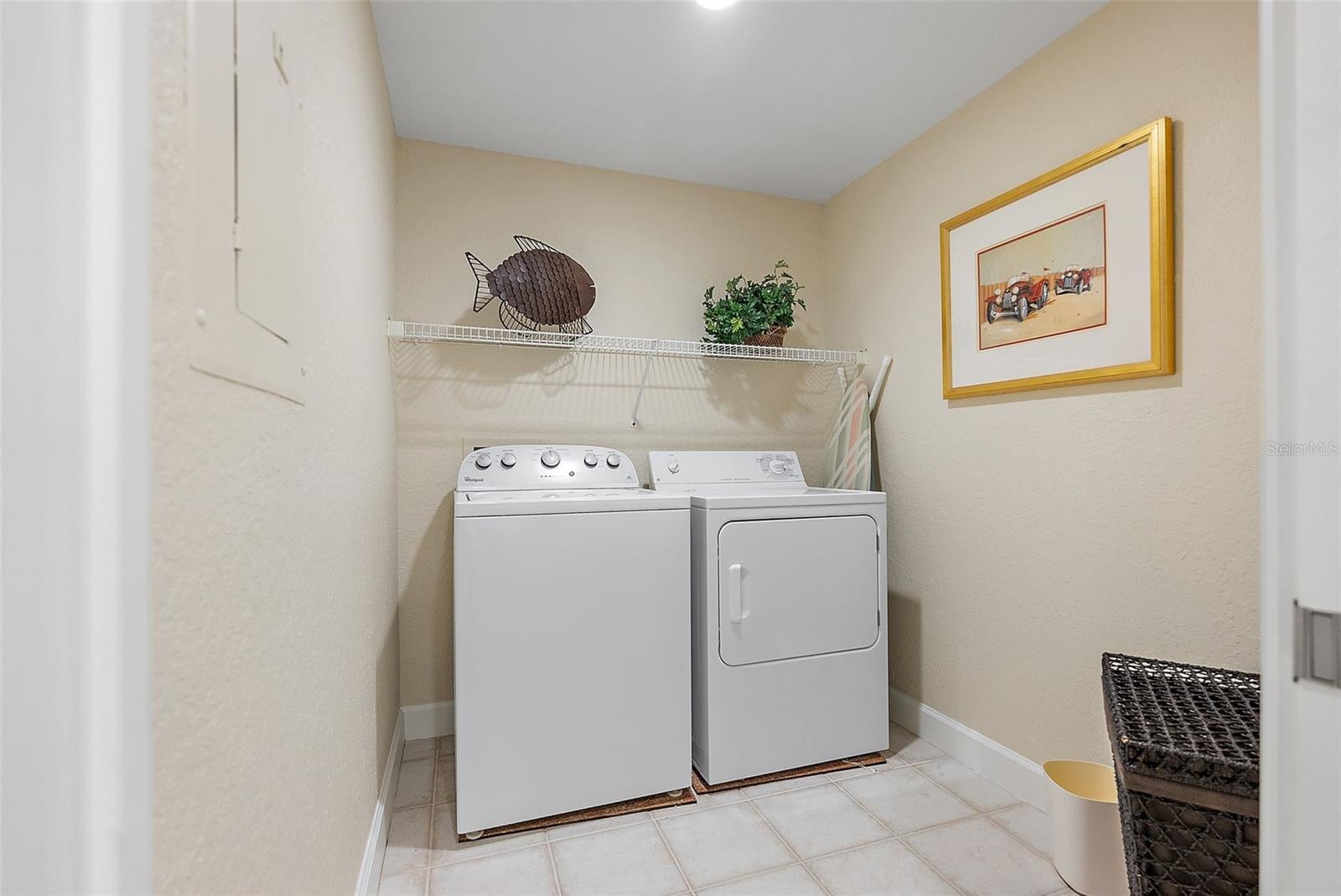 Inside laundry