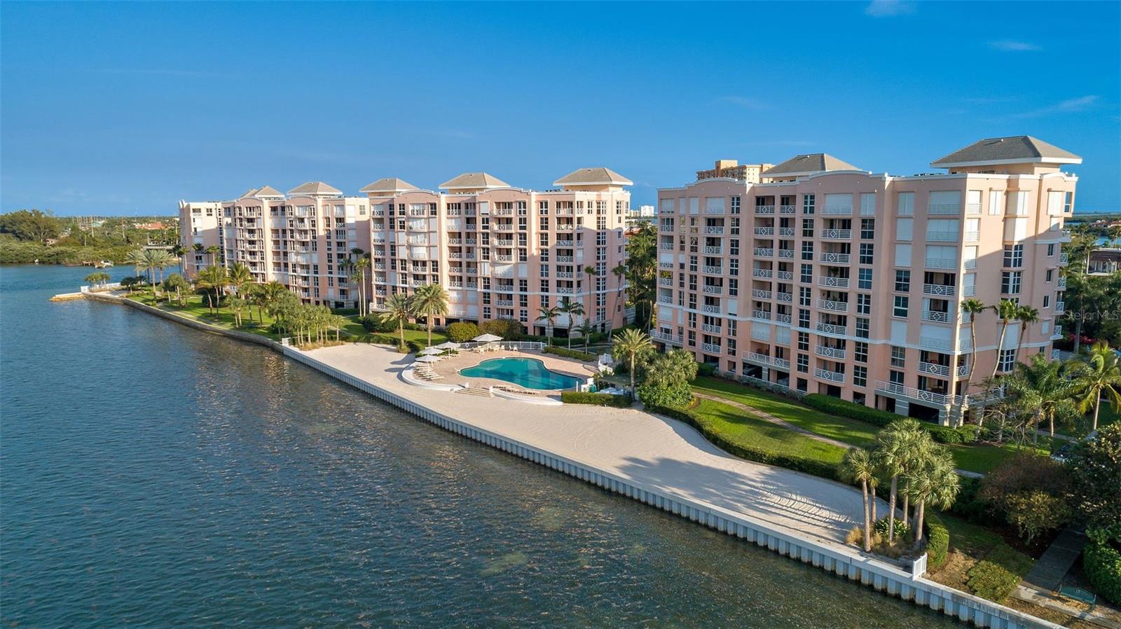 Community pool & beach area