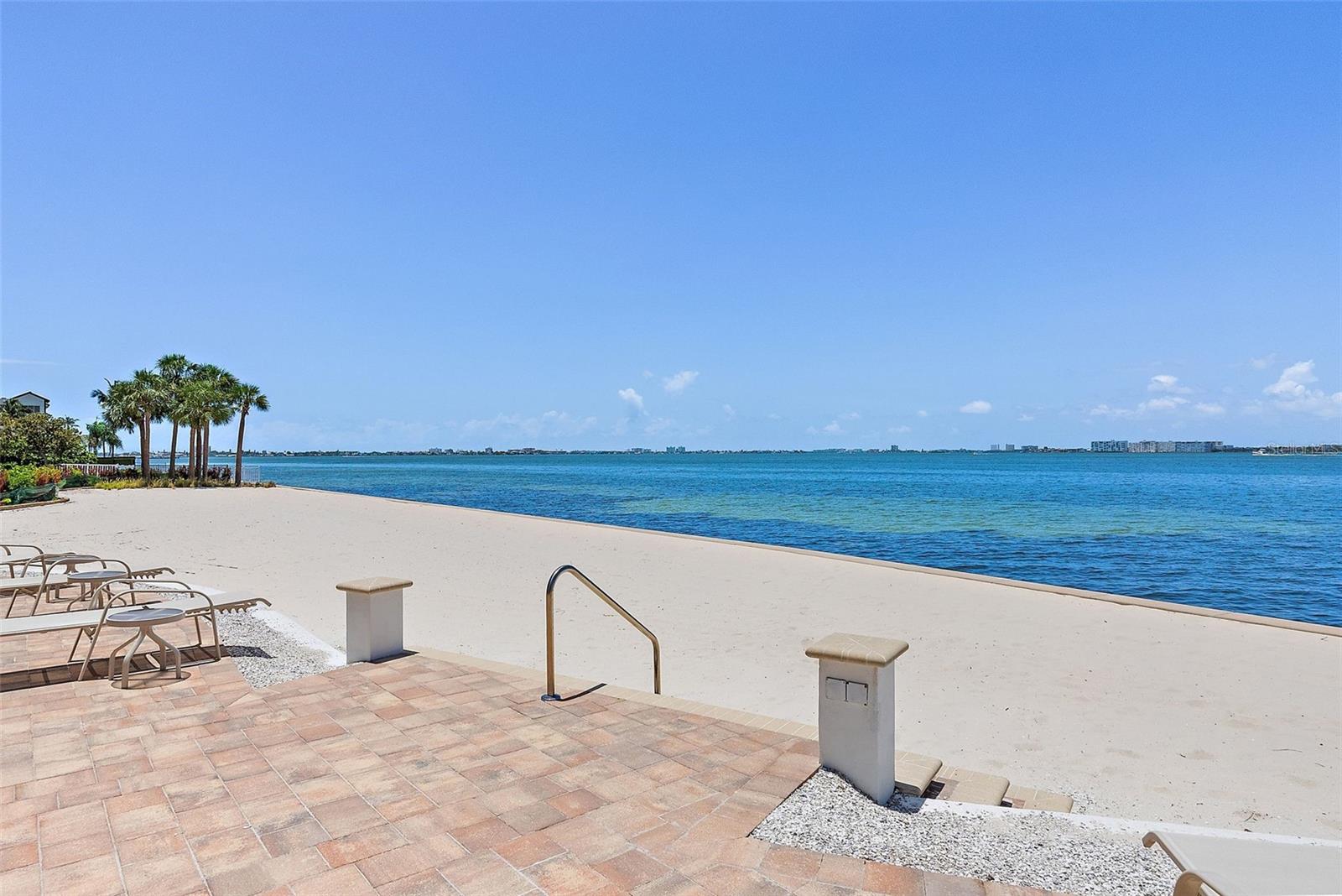 Beach area to fish off of