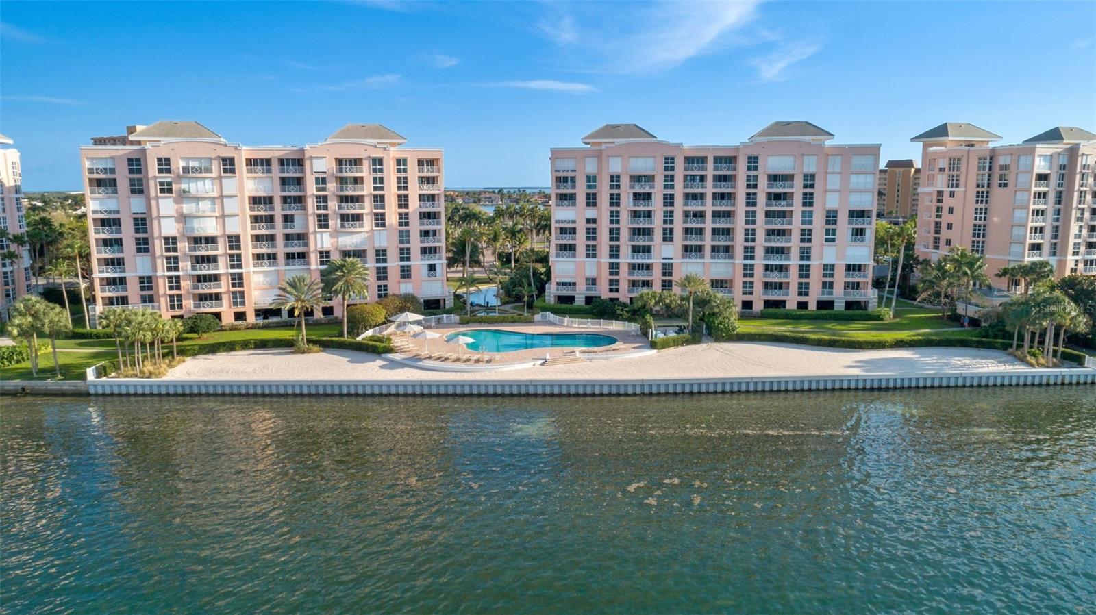 Community pool & beach area