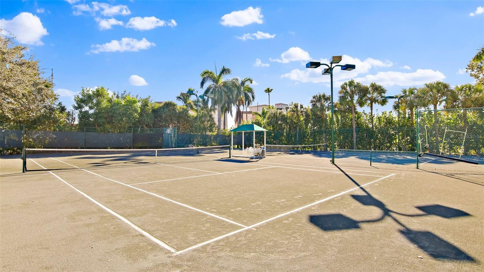 Tennis courts