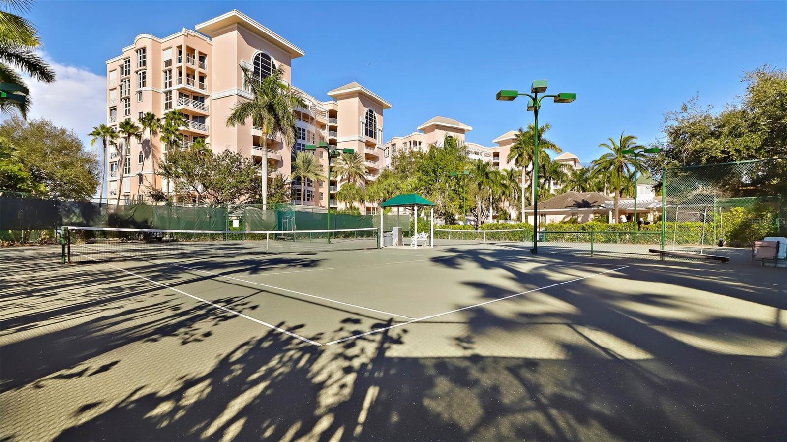 Tennis courts